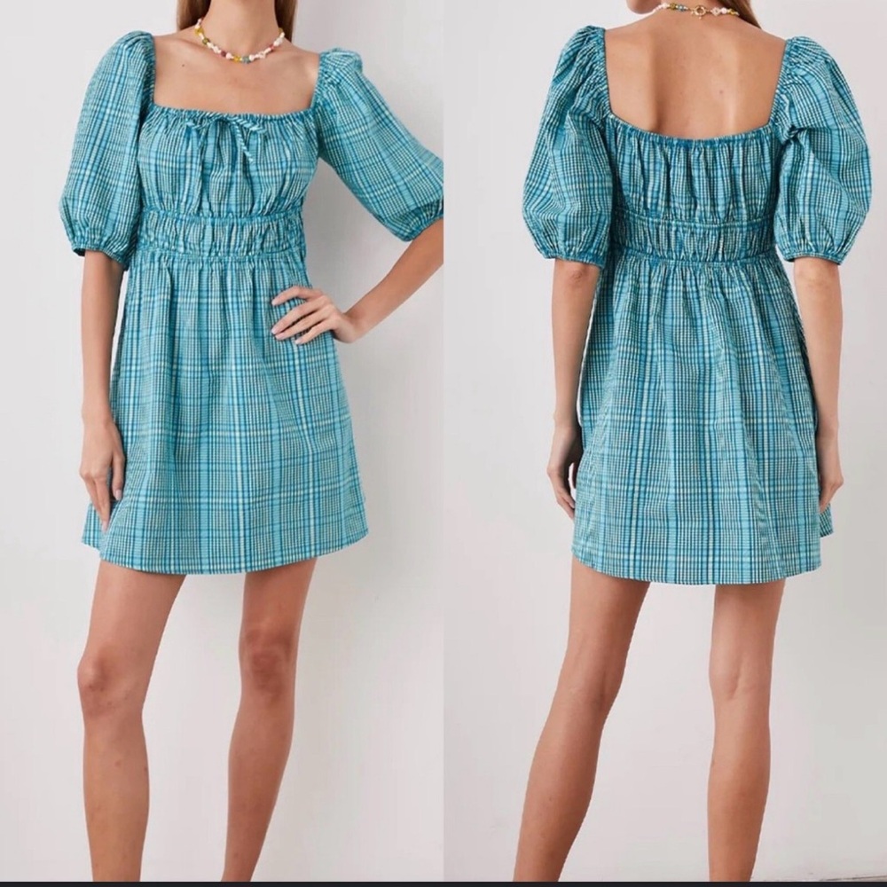 Rails Brenda Augusta Check Mini dress - XXS